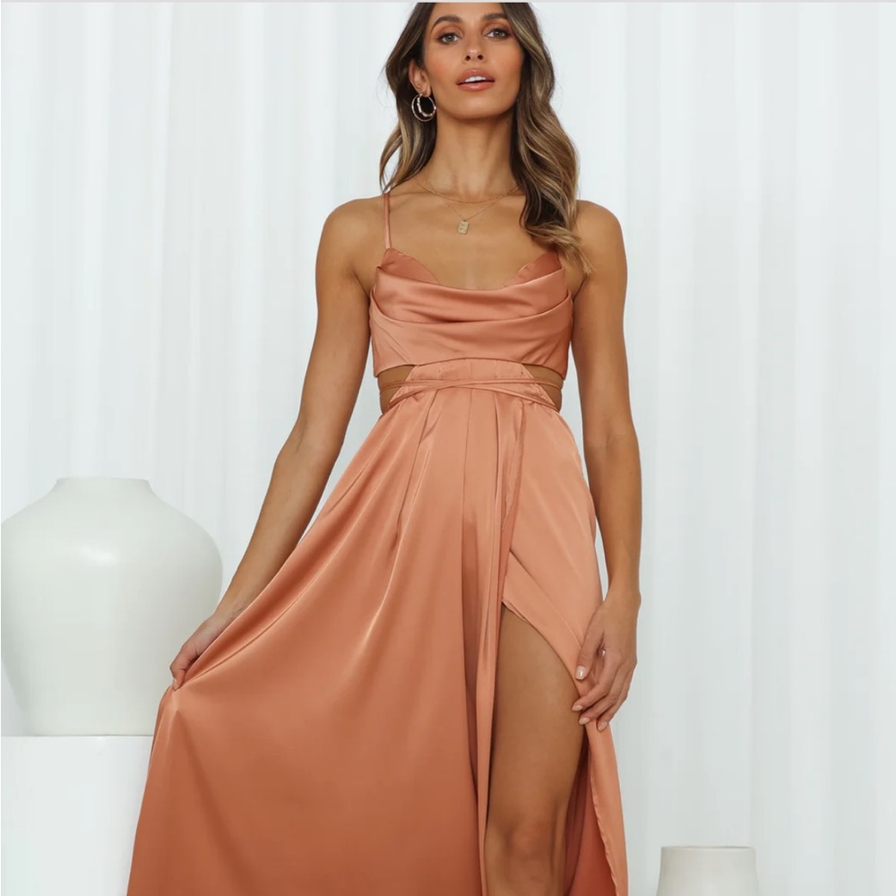 Orange summer Hello Molly Dress Beach Dress